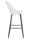 Барний стілець Luna white boucle (арт.S4518) Richmond
