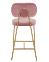 Counter Stool Xenia blush velvet (арт.S4522) Richmond