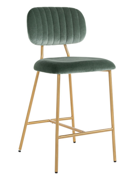 Counter Stool Xenia jade velvet (арт.S4522) Richmond