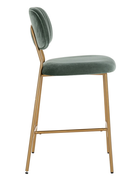 Counter Stool Xenia jade velvet (арт.S4522) Richmond