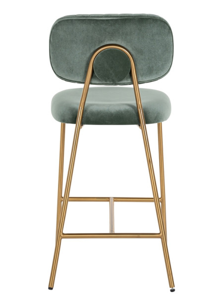 Counter Stool Xenia jade velvet (арт.S4522) Richmond