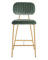 Counter Stool Xenia jade velvet (арт.S4522) Richmond