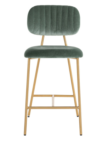 Counter Stool Xenia jade velvet (арт.S4522) Richmond