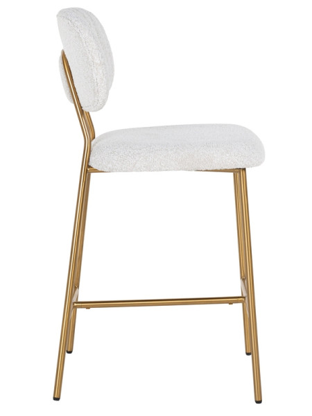 Counter Stool Xenia white boucle (арт.S4522) Richmond