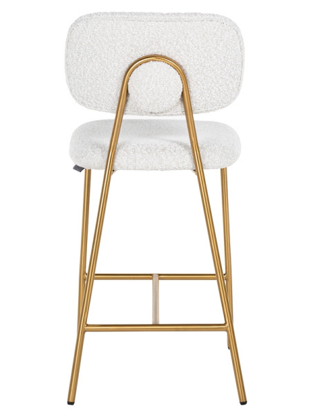 Counter Stool Xenia white boucle (арт.S4522) Richmond