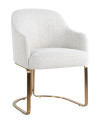 Стул Hadley White boucle (арт.S4492) Richmond
