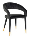 Стул Gia Antracite velvet (арт.S4534) Richmond