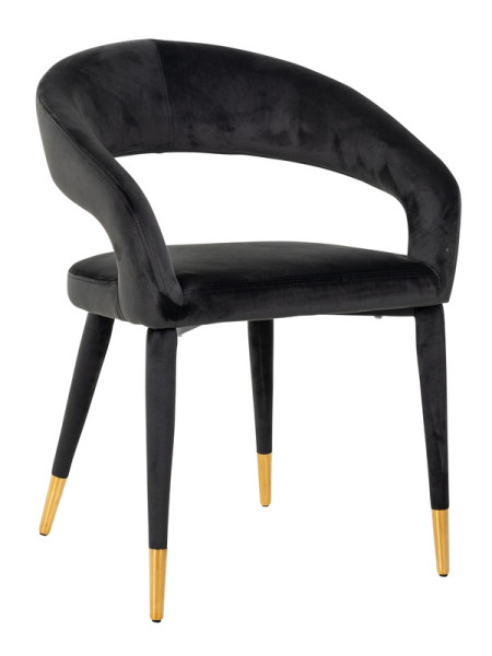 Стул Gia Antracite velvet (арт.S4534) Richmond