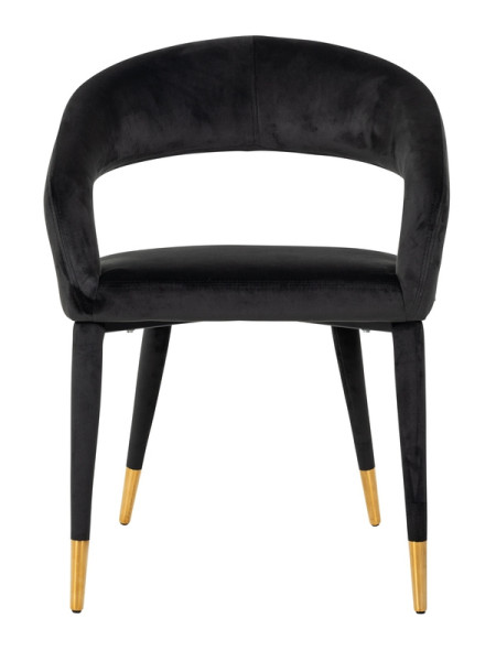 Стул Gia Antracite velvet (арт.S4534) Richmond
