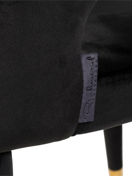 Стул Gia Antracite velvet (арт.S4534) Richmond