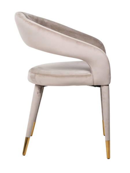Стул Gia Antracite velvet (арт.S4534) Richmond