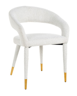 Стул Gia White boucle (арт.S4534)