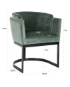 Стул Emerson Jade velvet (арт.S4541) Richmond