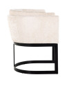 Стул Emerson White chenille (арт.S4541) Richmond