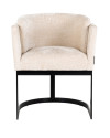 Стул Emerson White chenille (арт.S4541) Richmond