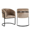 Стул Chiara Taupe chenille (арт.S4542) Richmond