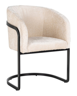 Стул Chiara White chenille (арт.S4542)