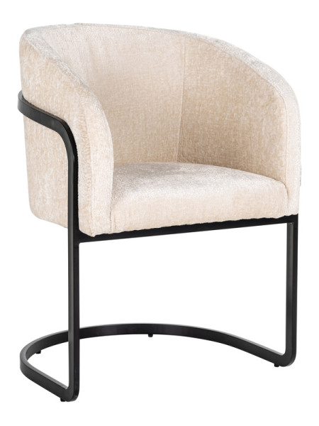 Стул Chiara White chenille (арт.S4542) Richmond