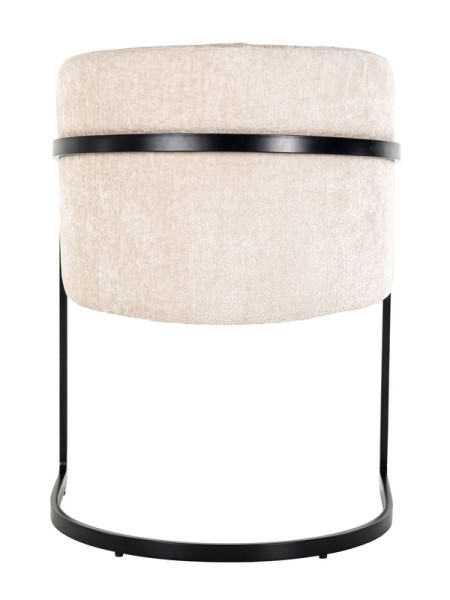Стул Chiara White chenille (арт.S4542) Richmond
