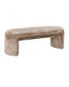 Скамья Fargo taupe chenille (арт.S4549) Richmond