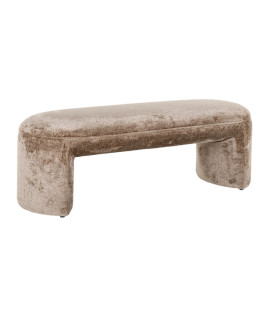 Скамья Fargo taupe chenille (арт.S4549)