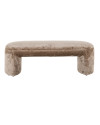 Скамья Fargo taupe chenille (арт.S4549) Richmond