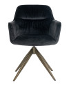 Вращающийся стул Aline Antracite velvet (арт.S4553) Richmond
