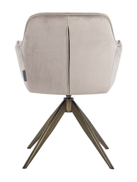 Swivel Chair Aline Khaki velvet (арт.S4553) Richmond