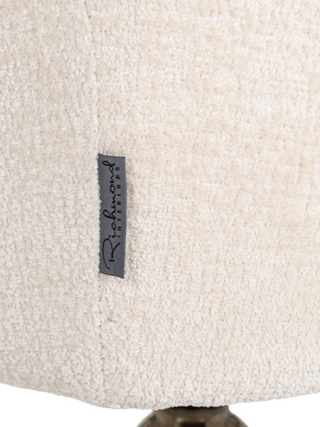 Обертовий стілець Aline White chenille (арт.S4553) Richmond