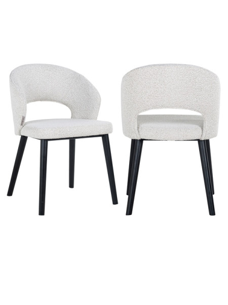 Chair Savoy White boucle (арт.S4560) Richmond
