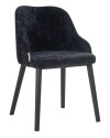 Стул Twiggy Black chenille (арт.S4563) Richmond