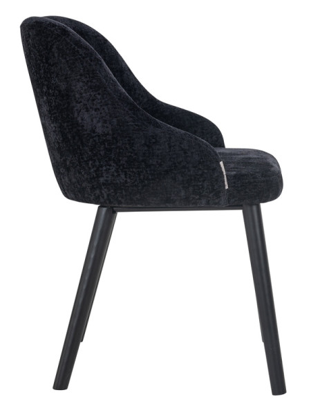 Стул Twiggy Black chenille (арт.S4563) Richmond