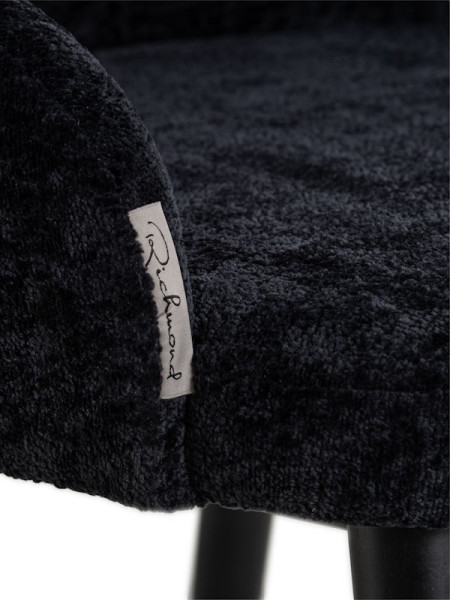 Стул Twiggy Black chenille (арт.S4563) Richmond