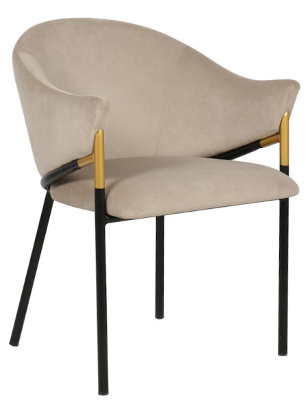 Стул Jocasta Khaki velvet 2/set (арт.S4578) Richmond