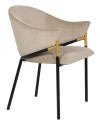 Стул Jocasta Khaki velvet 2/set (арт.S4578) Richmond