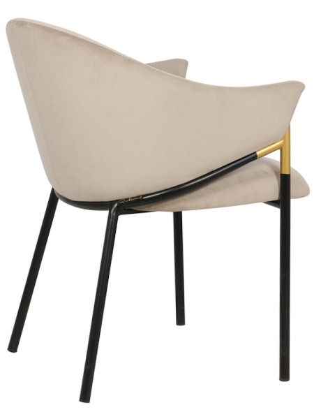 Стул Jocasta Khaki velvet 2/set (арт.S4578) Richmond