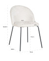 Chair Alyssa Cream fusion (арт.S4583) Richmond
