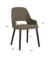 Chair Antony Shitake seven (арт.S4590) Richmond