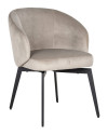 Стул Amphara Khaki velvet (арт.S4594) Richmond
