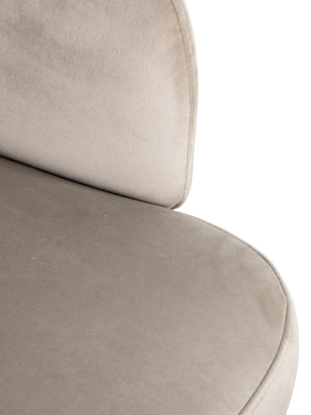 Стул Amphara Khaki velvet (арт.S4594) Richmond
