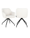 Swivel Chair Benthe White unicorn (арт.S4711) Richmond