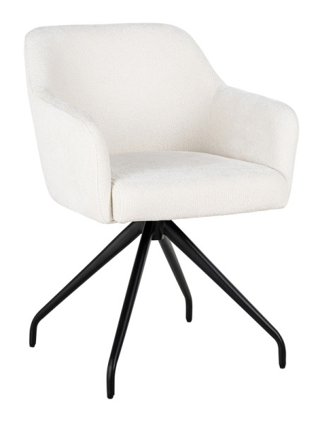 Swivel Chair Benthe White unicorn (арт.S4711) Richmond