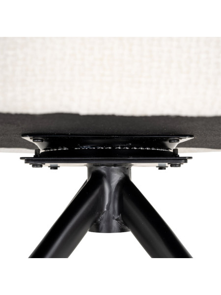 Swivel Chair Benthe White unicorn (арт.S4711) Richmond