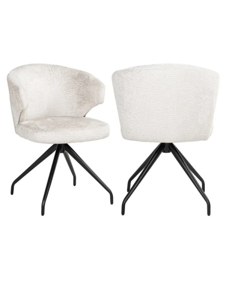 Swivel Chair Milly Cream fusion (арт.S4723) Richmond
