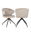 Swivel Chair Milly Khaki velvet (арт.S4723) Richmond