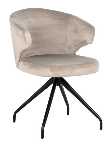 Swivel Chair Milly Khaki velvet (арт.S4723) Richmond