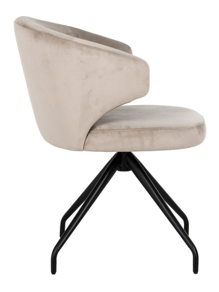 Swivel Chair Milly Khaki velvet (арт.S4723) Richmond