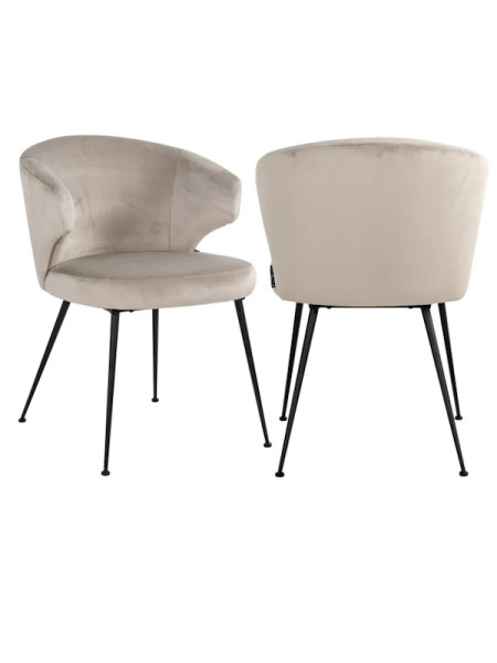 Стул Xandra Khaki velvet (арт.S4724) Richmond