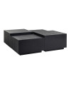 Кофейные столики Tetrad Black 130x130cm (арт.6531) Richmond