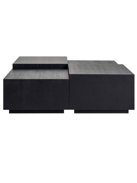 Кофейные столики Tetrad Black 130x130cm (арт.6531) Richmond